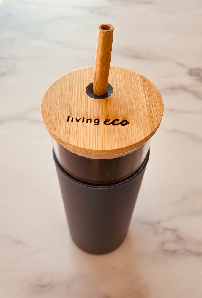 Navy Blue Glass Tumbler One